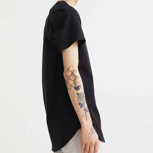 เสื้อยืดคอกลมพิมพ์ลายสำหรับผู้ชาย,เสื้อยืดคอกลมผ้าฝ้าย100% สำหรับผู้ชายขนาดใหญ่กำหนดได้เองขายส่ง - Product Image 2