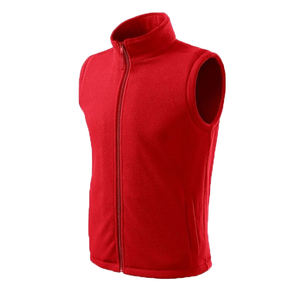 Peay Word industria personalizada al por mayor de alta calidad chaleco polar con cremallera chaleco rojo invierno puffer chaleco - Product Image 3