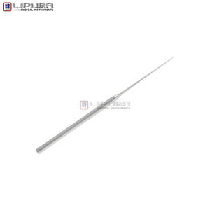 Instrument chirurgical en acier inoxydable pour l'otochirurgie, crochet incurvé de précision, diamètre de la pointe de 0,5 mm, instruments médicaux professionnels ORL - Product Image 6