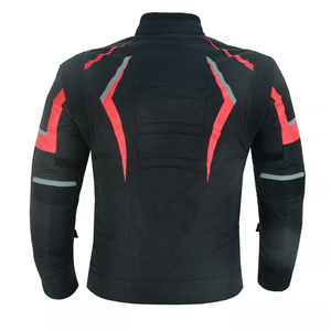 Chaqueta de moto de invierno Cordura para carreras de motos, diseño personalizado, parte superior reflectante con característica a prueba de viento y talla grande - Product Image 3