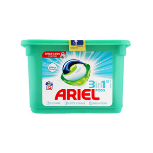 Para Ariel Cápsulas de lavandería sólidas ecológicas Película biodegradable de limpieza a base de plantas para una eliminación efectiva de manchas - Product Image 2