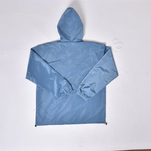 Fabricante al por mayor chaqueta Softshell para hombre personalizado transpirable impermeable cortavientos con capucha cierre de cremallera para la lluvia de invierno - Product Image 2