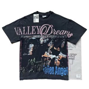 เสื้อยืดลายกราฟิก Vale วินเทจไฮสตรีท1.1รีเซตสวมใส่สบาย DTG ซักแล้วเสื้อยืดใส่ได้ทุกเพศ - Product Image 5