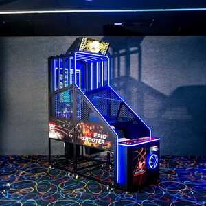 Máquina de Juego Arcade de Baloncesto HD Display Epic Shooter con Luces LED - Product Image 2