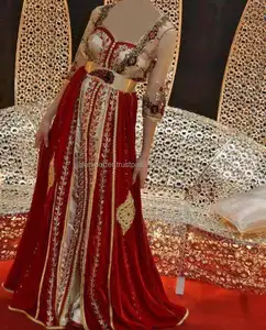 Kaftan de mariage royal avec perles et pierre top demande en arabie saoudite - Product Image 1