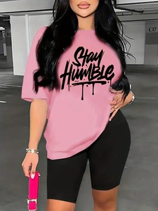 2025 personalizado mujer 100% algodón verano 2 piezas Drop-Shoulder Shorts camisa Conjunto elegante estampado encaje botón alto encaje botón - Product Image 3