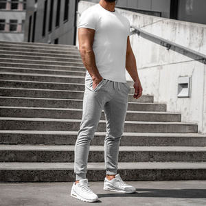 Pantalons de survêtement pour hommes grande taille, pantalons de jogging, pantalons de survêtement, taille élastique, respirant, écologique, décontracté, pantalon de sport, 100% polyester - Product Image 3