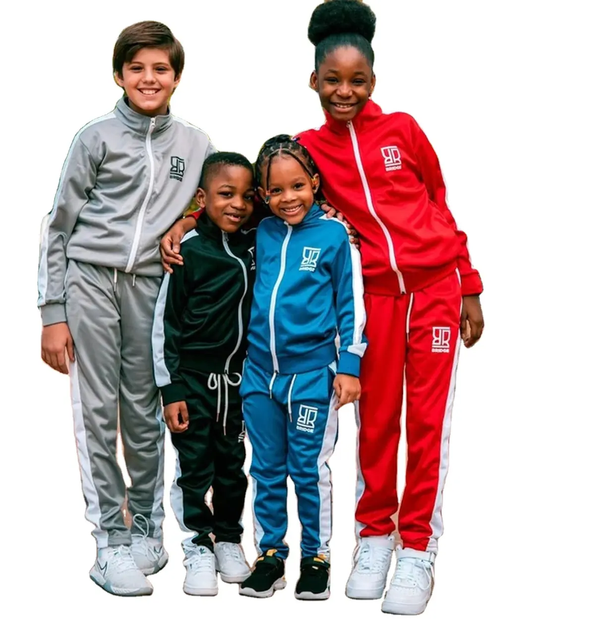 Survêtement en tissu de coton/nouveau survêtement complet pour hommes Jogging/enfants filles garçons survêtement uni à capuche fabriqué par Antom entreprises
