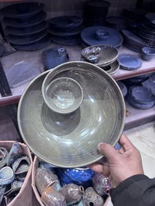 Desi Indian Classic Porcelain Dinnerware Set Customized Color Handpainted <b>Reusable</b> Eco-friendly Dishwasher Safe Dinner Dishes - Product Image 5