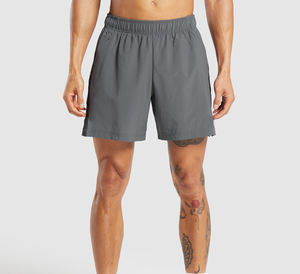 กางเกงวิ่งออกกำลังกายแบบสั่งตัดสำหรับผู้ชาย แห้งเร็ว แอคทีฟ ความยาว 5 นิ้ว น้ำหนักเบา ระบายอากาศดี กางเกงสตรีทแวร์สำหรับผู้ชายและผู้หญิง - Product Image 2