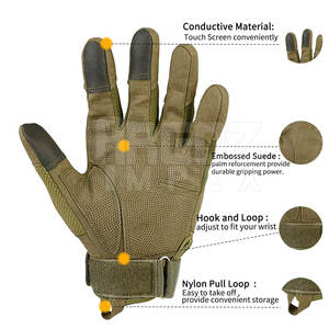 Nuevo estilo Guantes de carreras de motos con interior suave Ropa deportiva de carreras pesadas para motociclismo y ciclismo - Product Image 3