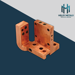 Soporte de Conector Eléctrico de Cobre Mecanizado VMC de Alta Conductividad para Sistemas de Distribución de Energía y Equipos de Conmutación - Product Image 3