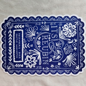 300g coton papier typographie invitations de <span class=keywords><strong>mariage</strong></span> Double couche bleu et blanc découpé au Laser bord festonné cartes en relief impression personnalisée - Product Image 3