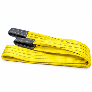 Sangle de levage plate en polyester 3 tonnes 75 mm × 3 m, sangle haute performance avec boucles renforcées, approvisionnement direct usine - Product Image 6