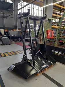 High Quality Manually Rotating Turkey Wagger <b>Attachments</b> Best Sale Snow Plough for Material Handling <b>Forklift</b> <b>Attachments</b> - Product Image 3