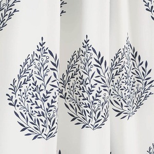 Cortina Decorativa Moderna de Tul de Algodón/Seda con Diseño Floral para Bodas, con Características de Opacidad Total e Impermeabilidad - Product Image 4