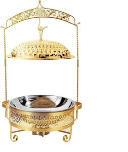 Juego de Recipientes para Buffet de Lujo Moderno de Cobre, Calentador de Alimentos con Circulación de Agua Caliente, Equipo de Mantenimiento de Calor, Certificado Energy Star - Product Image 1