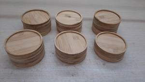 Bamboo Material Bamboo coaster Cup Holder Placemat 100% Ecofriendly Placemat Wood coaster <b>Dinner</b> Kitchenware - Product Image 4