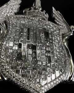 Custom Passed <b>Diamond</b> Tester Bling <b>Charm</b> S925 Silver 10k 14k 18k Solid Gold Two Tone Iced VVS Moissanite Eagle <b>Pendant</b> - Product Image 4