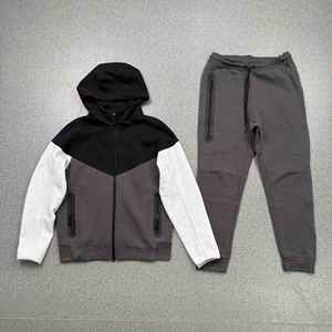 Conjunto Deportivo Casual para Hombre 2025, Chaqueta con Capucha y Pantalones Deportivos, Transpirable, de Algodón, con Bolsillo con Cremallera de Doble Cara, Haus Industries - Product Image 3