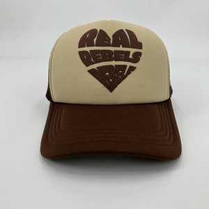 หมวกแก็ปทรักเกอร์แบบคลาสสิกหมวกกีฬาตาข่ายคุณภาพสูงปักลายและพิมพ์โลโก้ได้ปรับแต่งได้ - Product Image 4