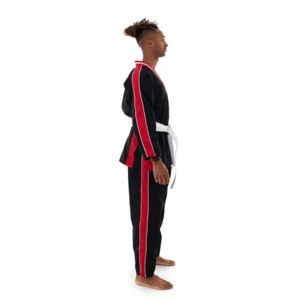 2025 unisexe populaire coton karaté uniforme vêtements de sport pour adultes jiu jitsu kimono prix de gros karaté uniforme à bas prix - Product Image 3