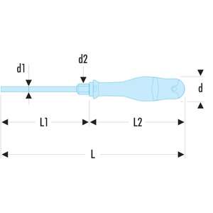 ไขควงฟาคอม โปรทวิสท์สำหรับเครื่องมือขันสกรูหัวแฉกพาวเวอร์ซีรีส์ - Product Image 2