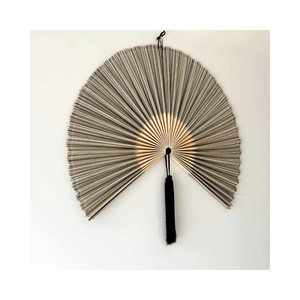 Éventails en bois de bambou feuille de palmier coloré personnalisé mode durable en gros décoration traditionnelle artisanat en bambou du Vietnam de 99GD - Product Image 1