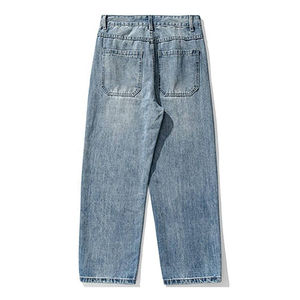 กางเกงยีนส์ขายาวสำหรับผู้ชายกางเกงยีนส์ผ้ายืดขาดตามสไตล์ที่กำหนดเองได้ - Product Image 6