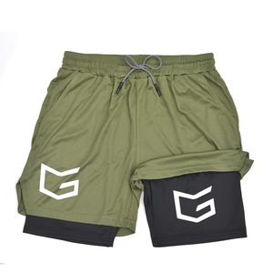 Pantalones cortos deportivos de alta calidad para hombre, shorts de entrenamiento personalizados, venta al por mayor - Product Image 4