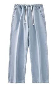 OEM ODM Custom Design Premium Denim <b>Jeans</b> for <b>Men</b> and Women Unisex - Product Image 6