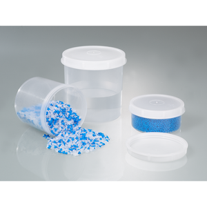 Burkle GmbH High Quality Transparent Laboratory Bottles with Screw <b>Lid</b> Durable Design - Product Image 1