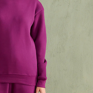 Ensemble de survêtement pour femmes de haute qualité, coupe personnalisée, tissu de survêtement, ensemble deux pièces pour le jogging et le fitness, survêtement pour femmes - Product Image 2