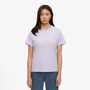 Camiseta de gran tamaño para mujer, camiseta de hombro de algodón 100%, proveedor superior de manga corta OEM personalizado - Product Image 1