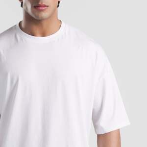 เสื้อยืด GAI-Tee (สีขาว) ผ้าคอตตอนเจอร์ซีย์ 100% ระบายอากาศได้ดี สไตล์สตรีท พิมพ์ลาย สำหรับผู้ชาย น้ำหนัก 180 กรัม ดีไซน์โลโก้แบบเรียบง่าย - Product Image 5