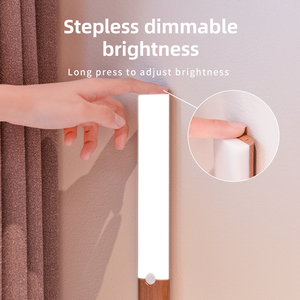 2025ワイヤレスUSB充電式モーションセンサーキャビネット下LEDライト階段ステップクローゼットランプ - Product Image 4