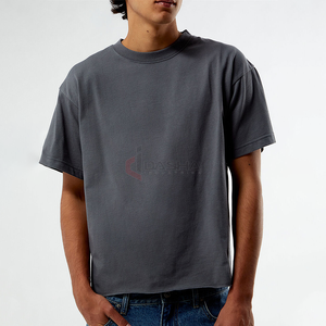 Camiseta Gráfica Personalizada 100% Algodón para Hombre, Estilo Casual Urbano, Corte Holgado, Alta Calidad, Fabricante OEM, MOQ Bajo - Product Image 4