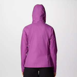 Vêtement décontracté tendance, veste coupe-vent respirante personnalisée avec fonction de séchage rapide, fermeture éclair intégrale, capuche, vêtements d'extérieur pour femmes - Product Image 2