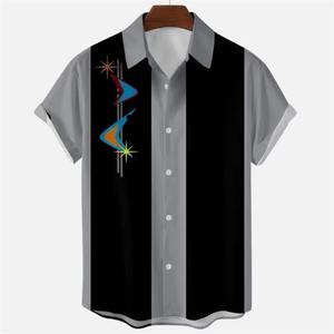 Camisas de hombre al por mayor de alta calidad, nuevo diseño informal elegante, camisas de manga corta, camisas impresas por sublimación personalizadas - Product Image 4