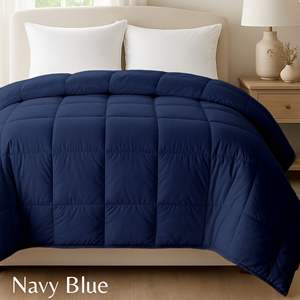 Edredón de inserción de edredón elegante con relleno de microfibra | Ropa de cama de edredón ligero suave de estilo hotelero - Product Image 1