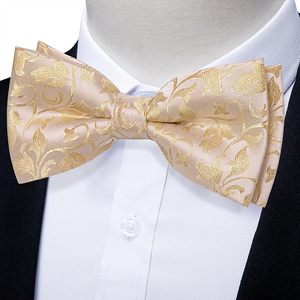 Allover Pattern Printed Bow Ties <b>Men</b> Wedding And Parties Silk Bowtie <b>Groom</b> Marriage Cravats Bowties Breathable Casual Man Bowtie - Product Image 5
