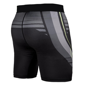 Top Selling Men's Sporty <b>Compression</b> <b>Shorts</b> Custom Logo Workout Elastic Waist Solid Pattern Quick Dry Eco-Friendly Digital - Product Image 4