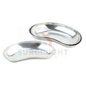 Surgiright hôpital plaque de désinfection dentaire chirurgicale forme incurvée lavabo bol d'allaitement plateau 304 plat de rein en acier inoxydable - Product Image 1