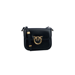 กระเป๋าสะพายข้างสีดำสำหรับผู้หญิงแบรนด์ PINKO พร้อมซับในโพลีเอสเตอร์ - Product Image 1