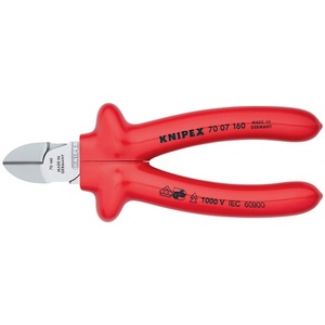 KNIPEX - Alicates de Corte Diagonal con Aislamiento VDE de 160 mm, Tijeras y Cortadores - Product Image 3