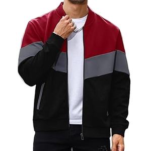 Blouson Bomber Unisexe en Toile de Laine Imperméable Style Universitaire et Collégial avec Lettres Brodées OEM Fabriqué par HI 2026 - Product Image 1