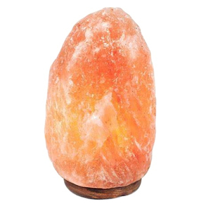 Lámpara de Sal Rosa del Himalaya, 100% Natural, Tallada en Cristal de Roca, Estilo Feng Shui de Pakistán, con Interruptor de Intensidad, Artesanía Natural - Product Image 1