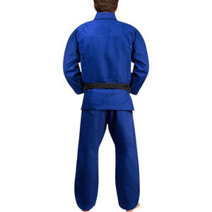 Venta al por mayor Mens Jiu Jitsu Gi logotipo personalizado BJJ Kimono tejido transpirable duradero y ligero para entrenamiento y lucha - Product Image 2