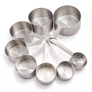 Elegant Engraved Stainless Steel Measuring Cup <b>Set</b> With Long Lasting Durability Perfect For <b>Baking</b> Cooking And Kitchen Use - Product Image 5