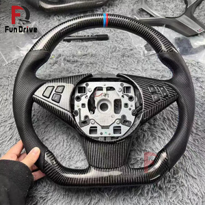 Volante de Fibra de Carbono Personalizado para <span class=keywords><strong>BMW</strong></span> Serie E con Levas para <span class=keywords><strong>BMW</strong></span> E55 E87 <span class=keywords><strong>335i</strong></span> E92 DCT Z4 E89 E93 <span class=keywords><strong>335i</strong></span> E84 E38 E36 M3 - Product Image 2